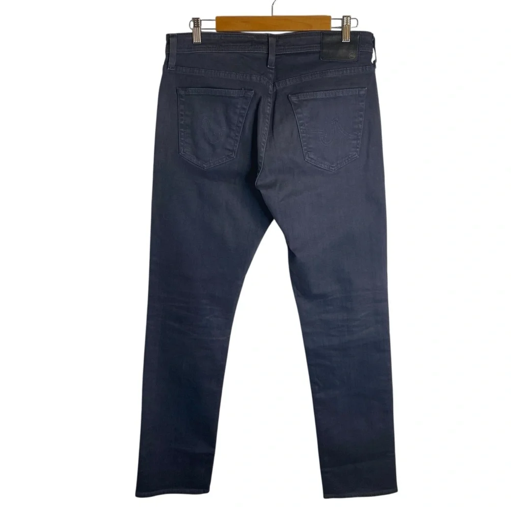 AG Everett Slim Straight Denim Jeans Blue Gray 32 x 32 Five Pocket Stretch Pants - Picture 5 of 11